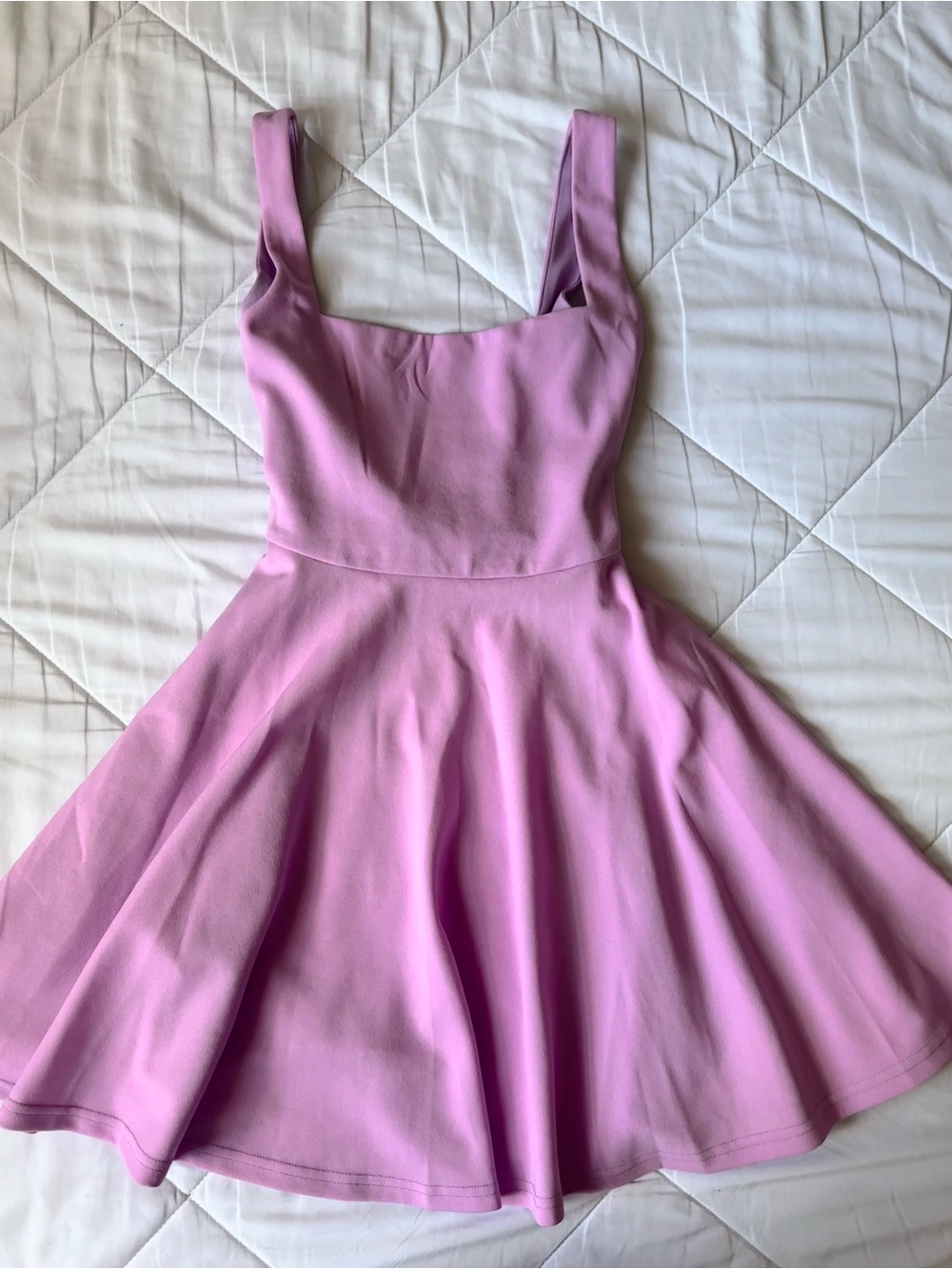 Lucy in the Sky Lavender Fit-and-Flare Dress